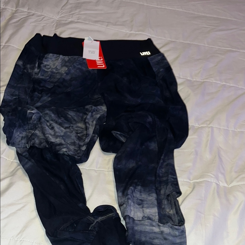 Black and Gray Leggings